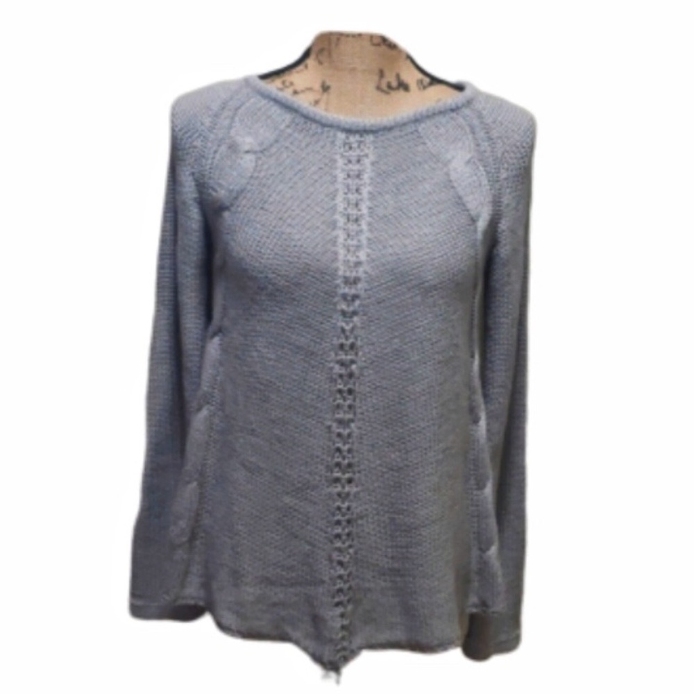 {Style&Co} Gray Knit Sweater